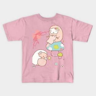 knotting sheeps Kids T-Shirt